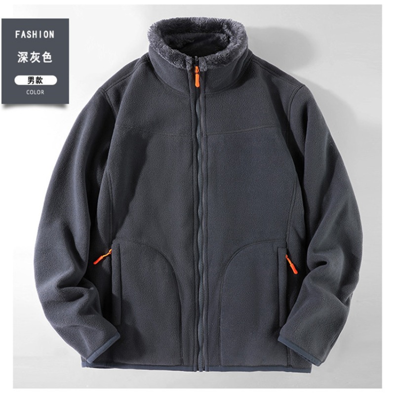 Sherpa Hoodie Fleece - Jesienno-zimowa kurtka polarowa Sherpa dla mężczyzn,
