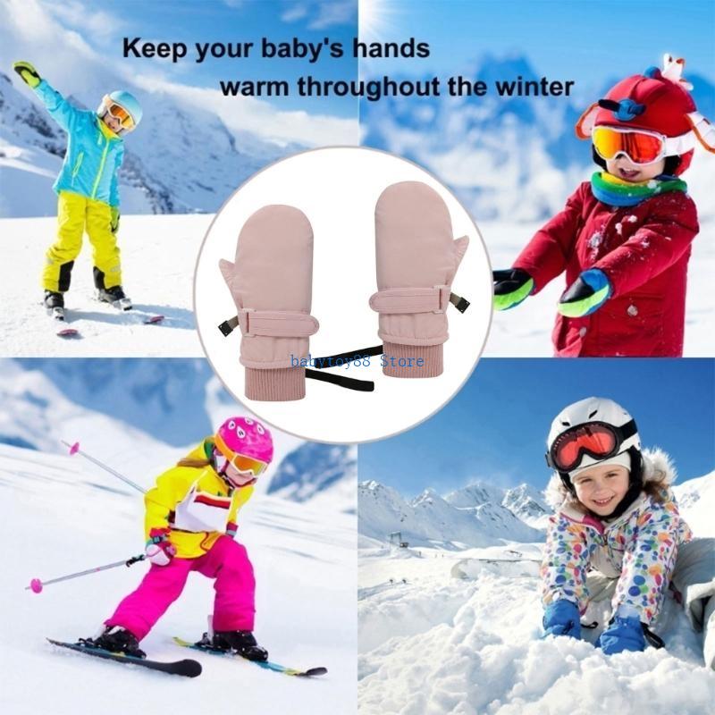 Snow Glove Insulated - Y4UD Kid Insulated Snow Śliczne dziecięce