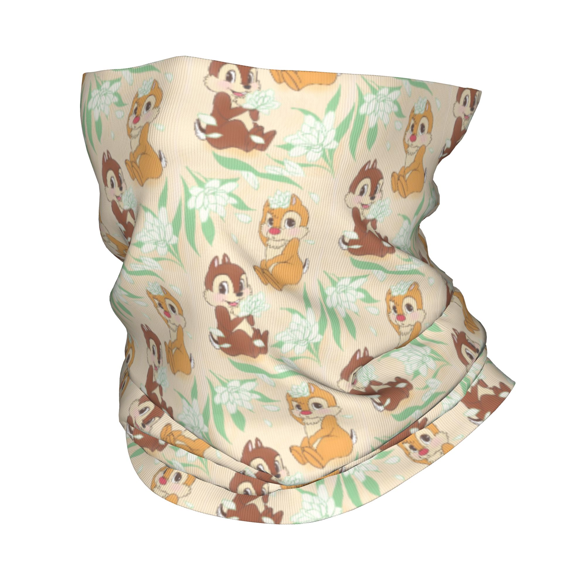 Neck Gaiter Fleece - Personalizowana Urocza Bandana C-Chip i D-Dale,