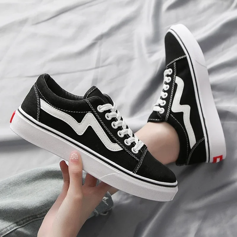 Vans Shoes Old Skool - Kobiety Outdoor oddychające deskorolka płócienne buty