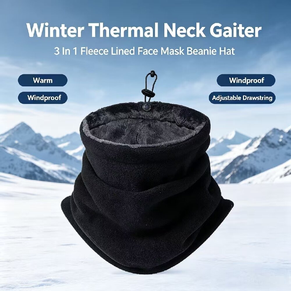 Neck Gaiter Fleece - Zimowa maska motocyklowa dla mężczyzn i