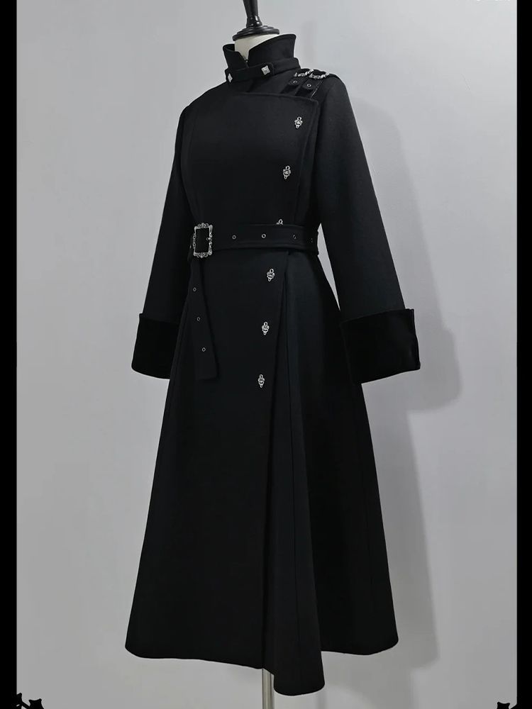 Nowy płaszcz wełniany zimowy w – Wool Coat Peacoat recenzja i cena