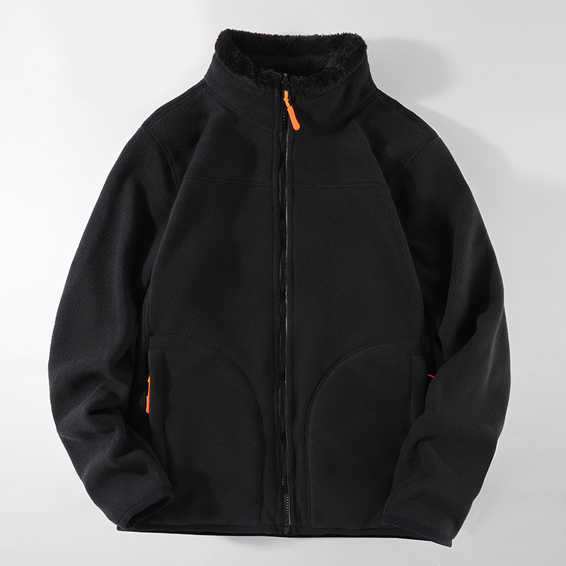 Jesienno-zimowa kurtka polarow – Sherpa Hoodie Fleece recenzja i cena