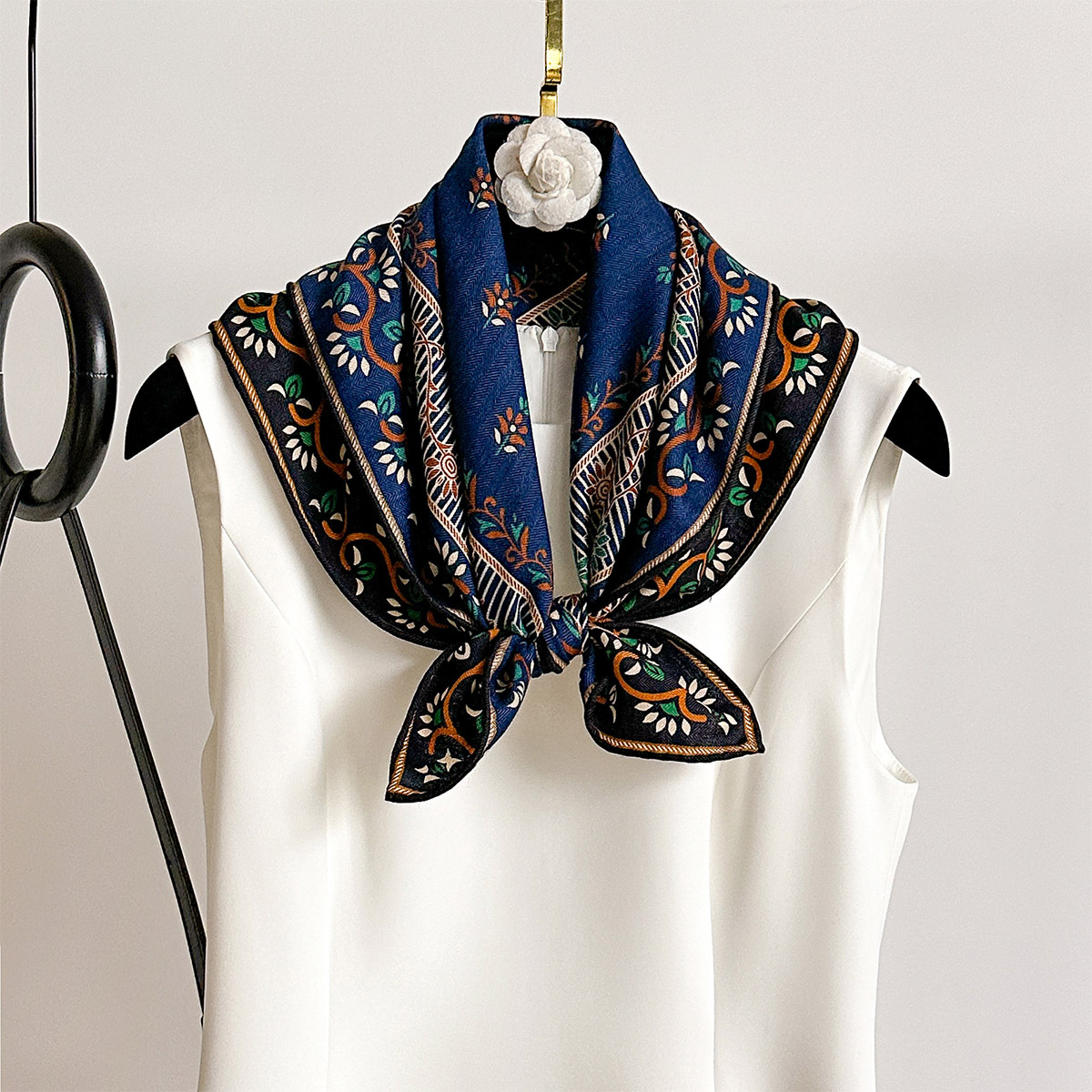 Szalik damski 82% wełna 18% je – Shawl Wrap Winter recenzja i cena