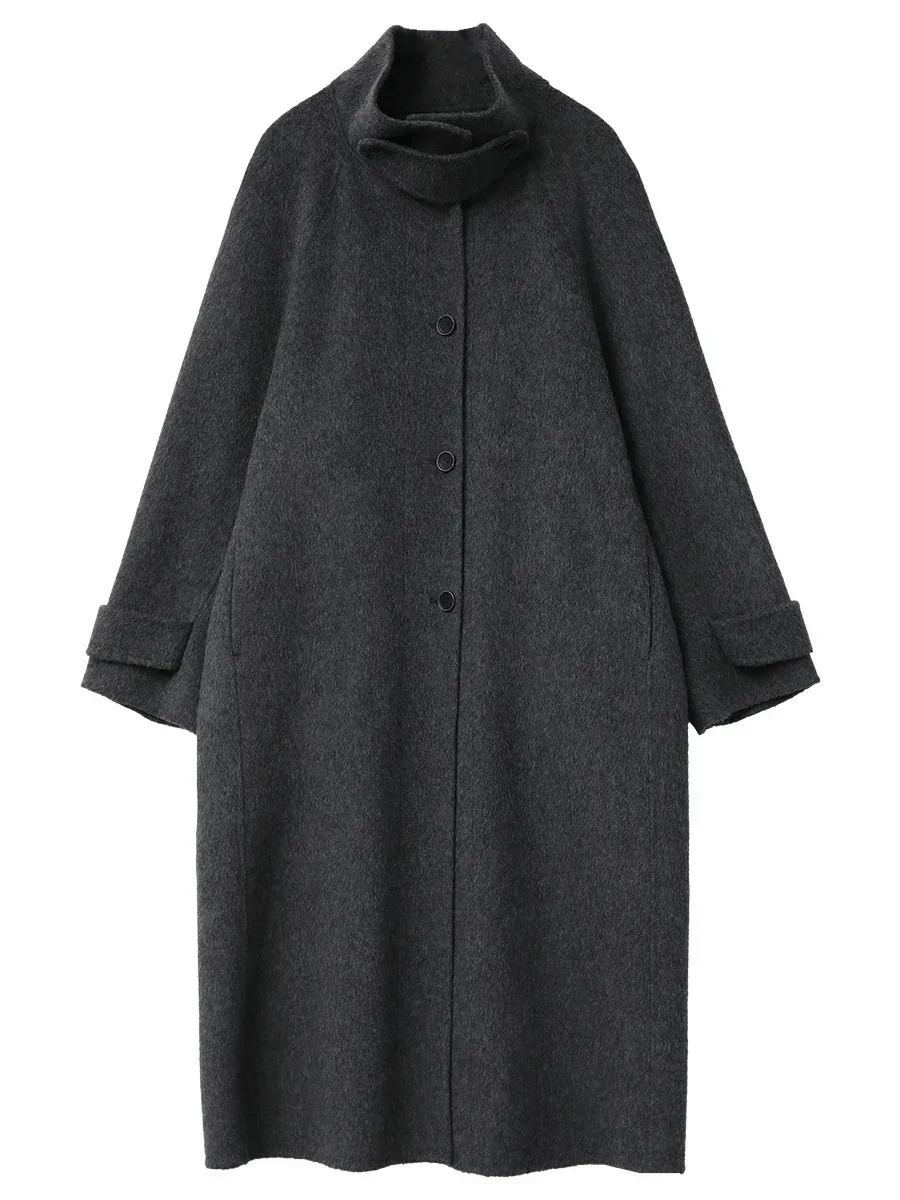 CHIC VEN Koreański damski wełn – Wool Coat Peacoat recenzja i cena