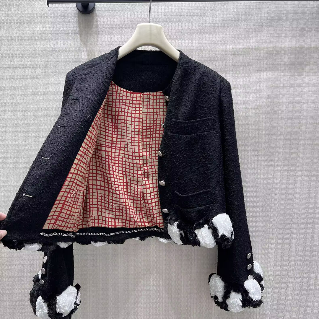Damski płaszcz tweedowy z plus – Wool Coat Peacoat recenzja i cena