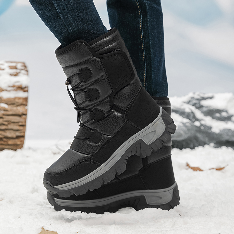 Nowe ciepłe męskie pluszowe bu – Waterproof Winter Boot recenzja i cena