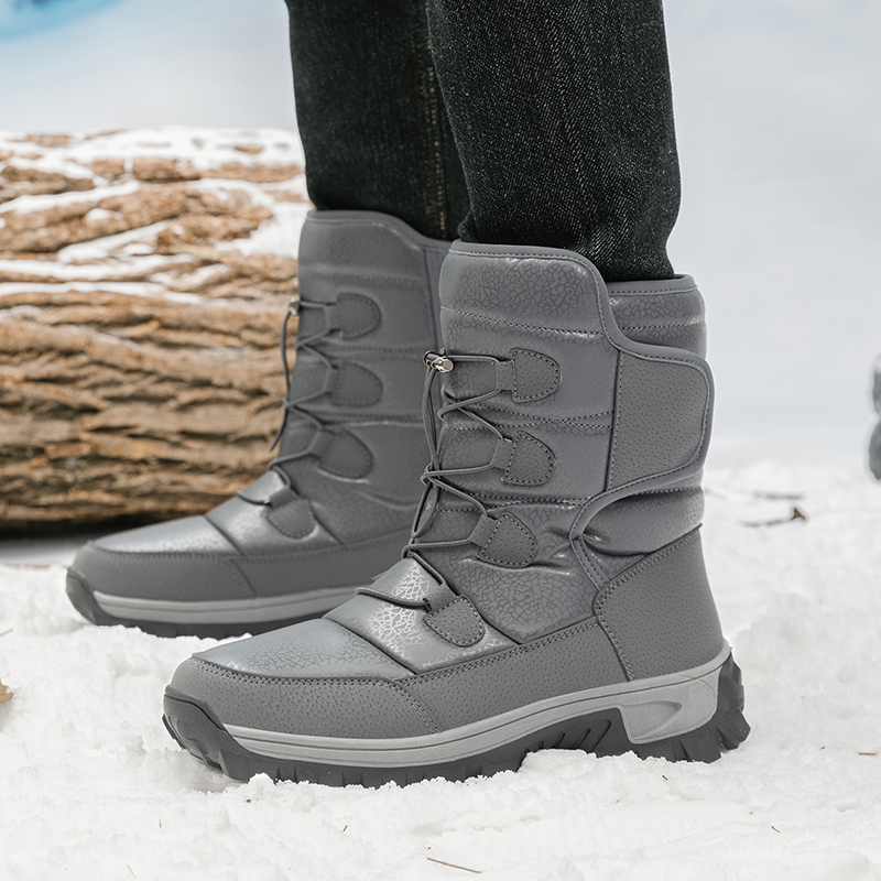 Nowe ciepłe męskie pluszowe bu – Waterproof Winter Boot recenzja i cena