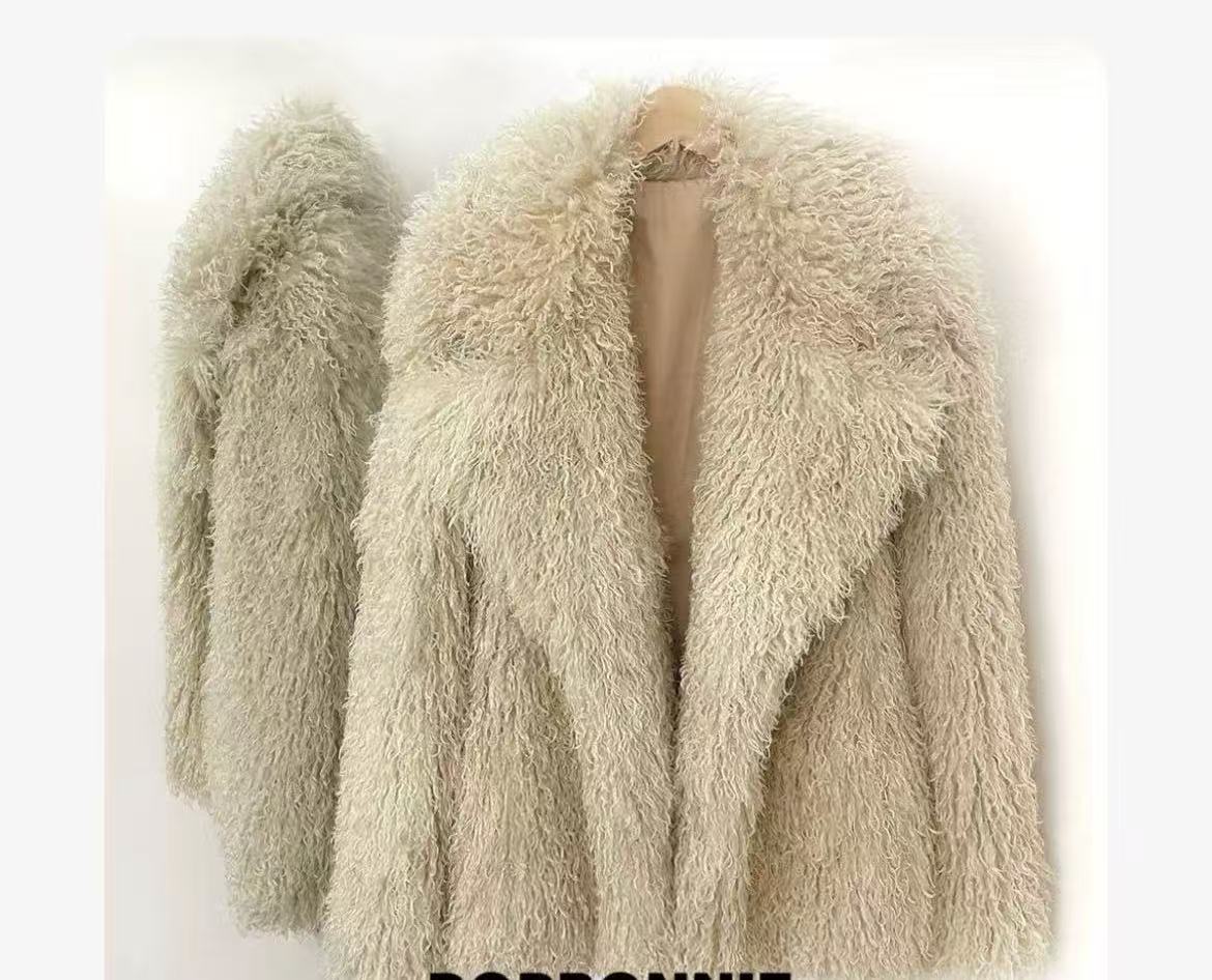 Płaszcze z futra damskie jesie – Wool Coat Peacoat recenzja i cena
