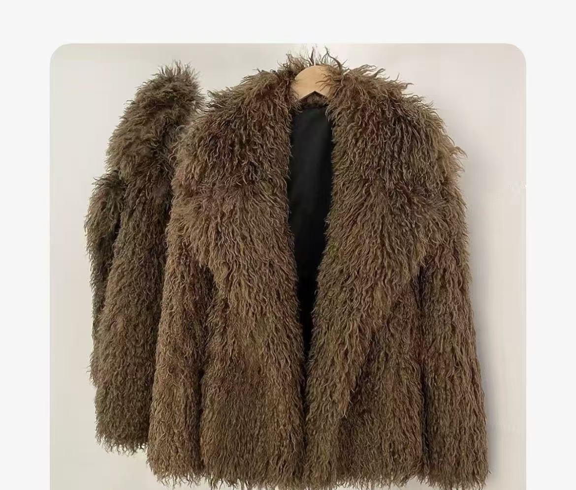 Płaszcze z futra damskie jesie – Wool Coat Peacoat recenzja i cena